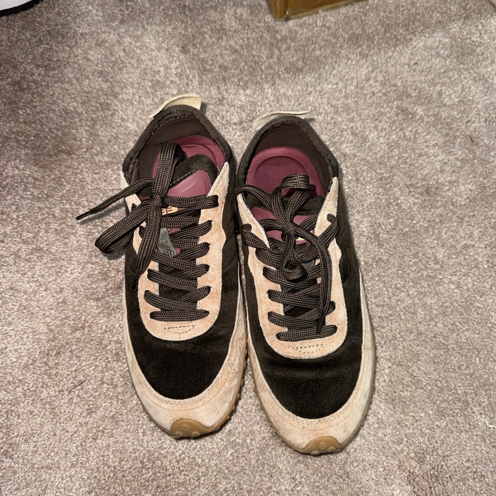 Hoff Women's Brown  and Tan Sneakers